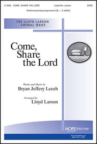 Come, Share the Lord SATB choral sheet music cover Thumbnail